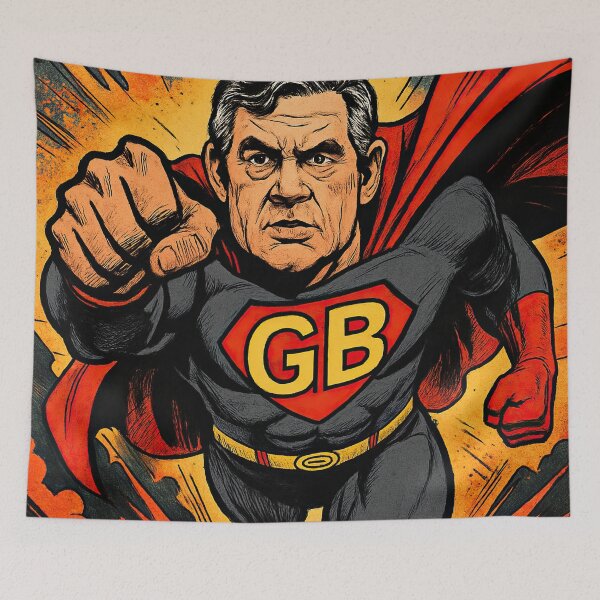 Item preview, Gordon Brown, leader | Comics stylCartoone -  designed and sold by ComicsFactory.