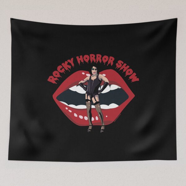 Item preview, Rocky Horror Show Dr Frank N Furter Mouth Logo designed and sold by All-And-Every.