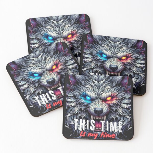 Item preview, Alpha Wolf Mindset | This Time Is My Time designed and sold by LazyButGenius.