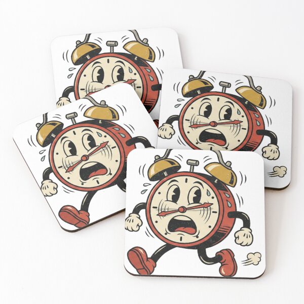 Item preview, Running Out of Time Retro Rubber Hose designed and sold by GeekGuysShop.