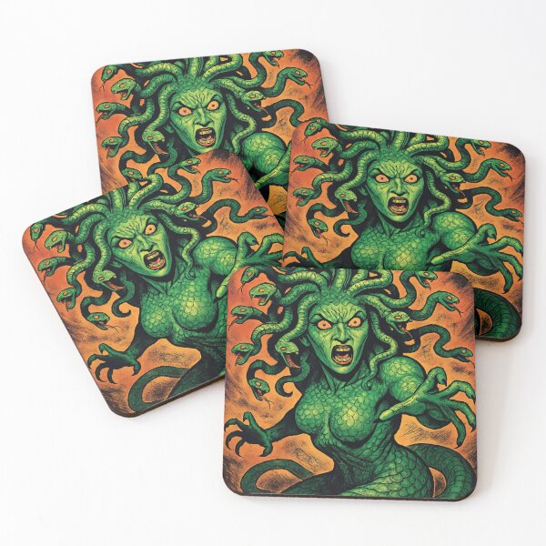 Item preview, Gorgon, fantastic creature | Comics stylCartoone -  designed and sold by ComicsFactory.