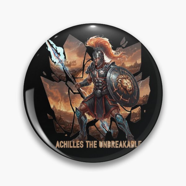 Item preview, Achilles Shattered Myth - Ancient Greek Warrior Art designed and sold by BounoWorld.