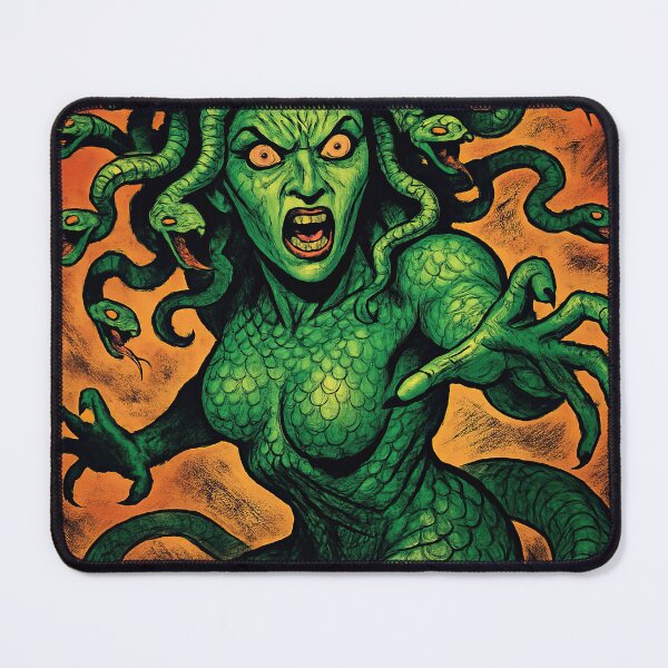 Item preview, Gorgon, fantastic creature | Comics stylCartoone - designed and sold by ComicsFactory.
