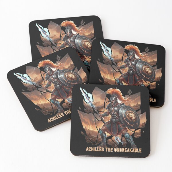 Item preview, Achilles Shattered Myth - Ancient Greek Warrior Art designed and sold by BounoWorld.