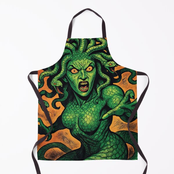 Item preview, Gorgon, fantastic creature | Comics stylCartoone - designed and sold by ComicsFactory.
