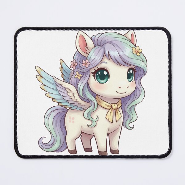 Item preview, Chibi Fantasy Pony with Flowers designed and sold by kadryshop.