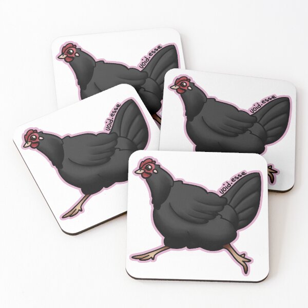 Item preview, Chibi Hen (Black) designed and sold by VoidEsse.