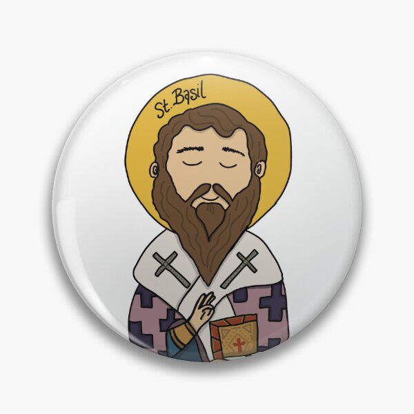Item preview, St. Basil the Great - Orthodox Icon Friend designed and sold by Orthodox Icon Friends.