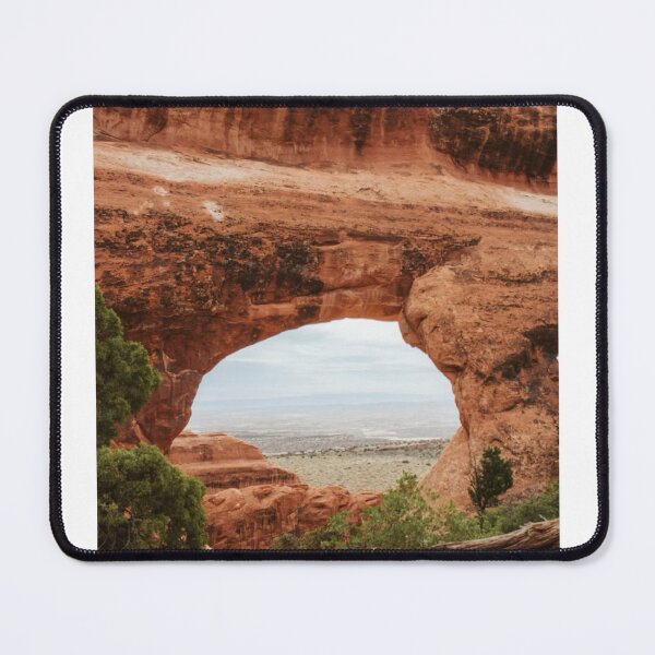 Item preview, Sky View Through Desert Arch Photographic Print designed and sold by Mother-Nature65.