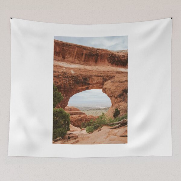 Item preview, Sky View Through Desert Arch Photographic Print designed and sold by Mother-Nature65.