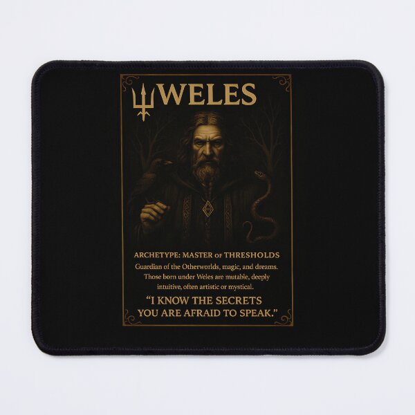 Item preview, Veles the Master of Transitions Slavic Zodiac (February 14 – March 7) designed and sold by Myth-LegendArt.
