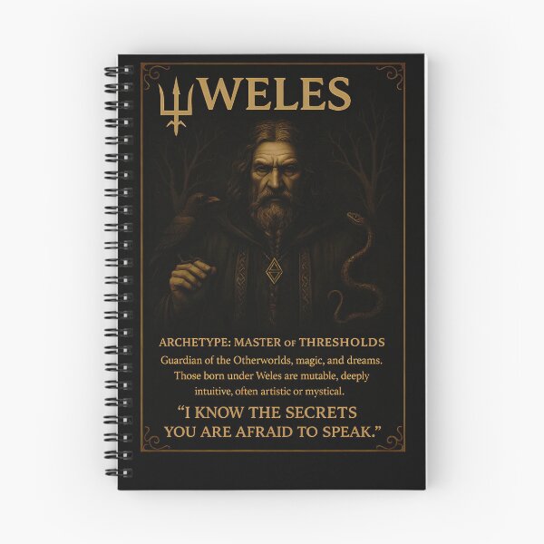 Item preview, Veles the Master of Transitions Slavic Zodiac (February 14 – March 7) designed and sold by Myth-LegendArt.