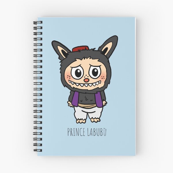 Item preview, PRINCE LABUBU' FUNNY IN DENIM designed and sold by AxelF.Studio.