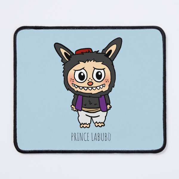 Item preview, PRINCE LABUBU' FUNNY IN DENIM designed and sold by AxelF.Studio.