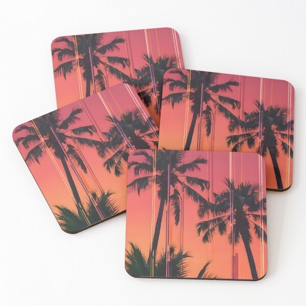Item preview, Palm Dreams at Dusk Art Print designed and sold by PrintBLAIDE.