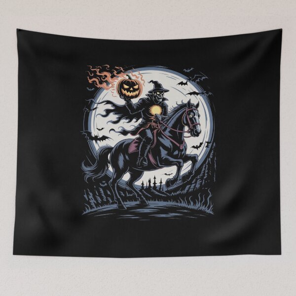Item preview, Headless Horseman Halloween Night Ride designed and sold by flagylART.