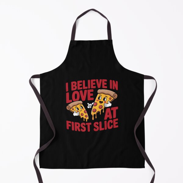 Item preview, Funny Pizza T-Shirt ‘I Believe in Love at First Slice’ – Cute Food Pun Graphic Tee for Pizza Fans & Food Lovers designed and sold by DineshArtShop.