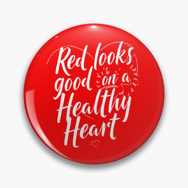 Item preview, Red Looks Good on a Healty Heart Essential T-Shirt designed and sold by Martysstore.