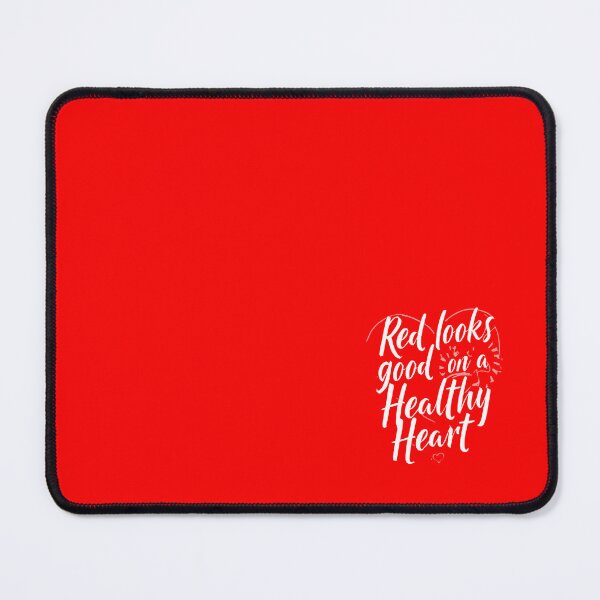 Item preview, Red Looks Good on a Healty Heart Essential T-Shirt designed and sold by Martysstore.