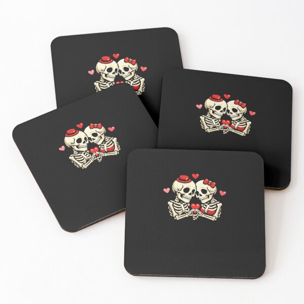 Item preview, Cute Skeleton Couple in Love – Valentine’s Day Romantic Design designed and sold by MirAgency.