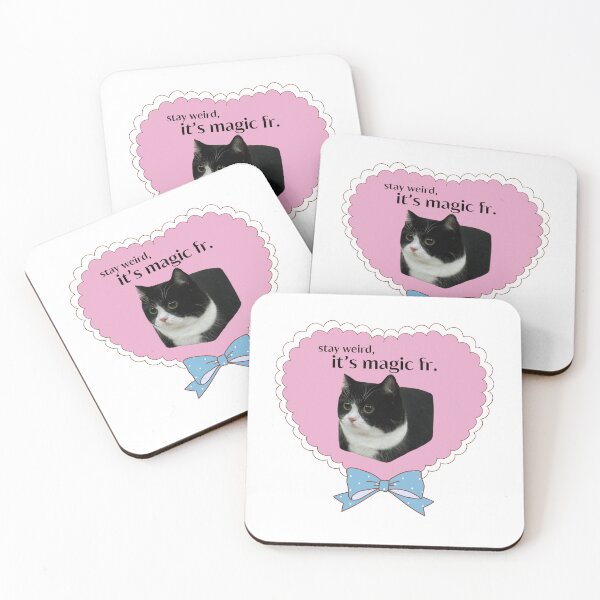 Item preview, stay weird, it's magic fr - bubucat designed and sold by Bubucat.