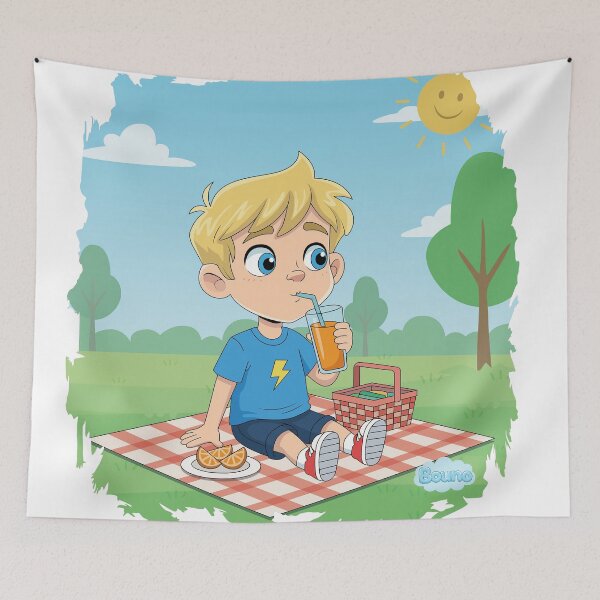 Item preview, Bouno's Sunny Day Picnic Adventure designed and sold by BounoWorld.