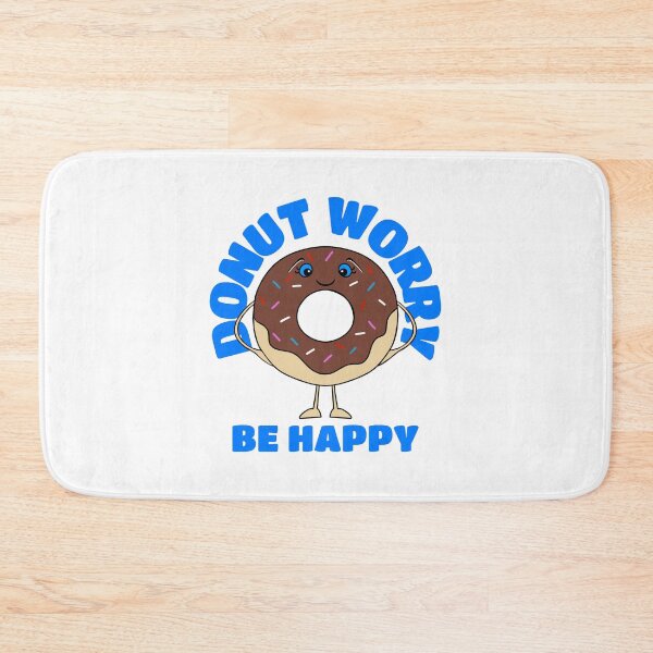 Item preview, Donut Worry Be Happy designed and sold by Sartoris Art.