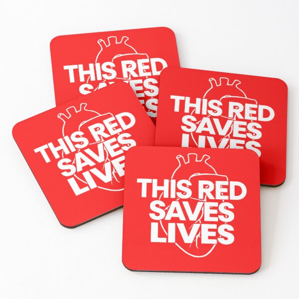 Item preview, This Red Saves Lives Essential T-Shirt designed and sold by Martysstore.