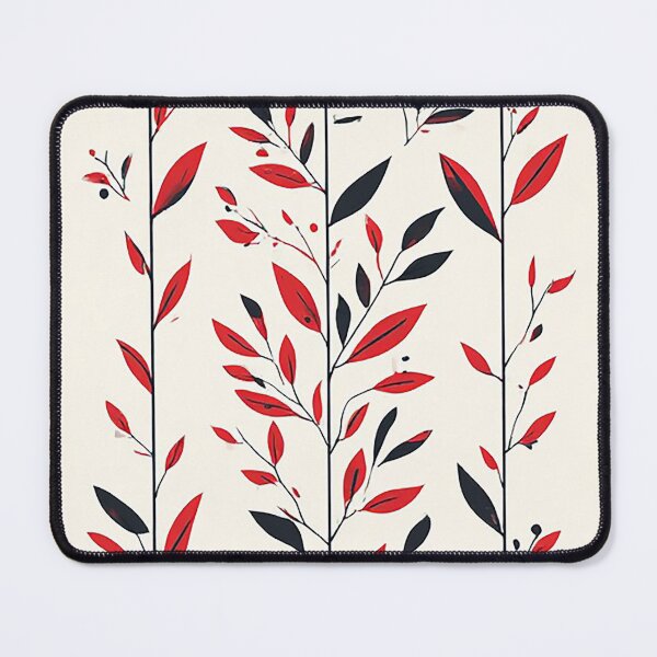 Item preview, Simple Red Leaf Illustration designed and sold by bloompatterns.