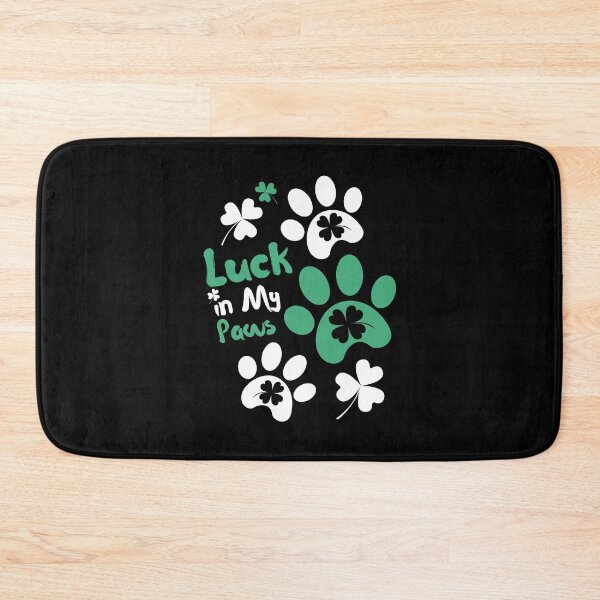 Item preview, Luck in My Paws - Artwork for Pet and Clover Lovers designed and sold by NaturEdeN.