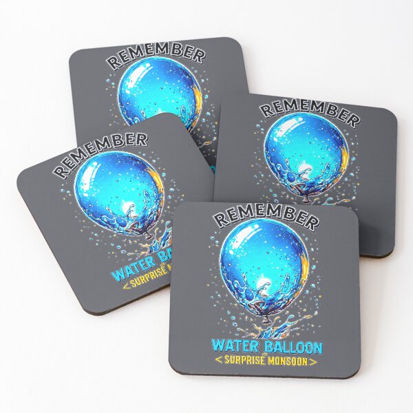 Item preview, REMEMBER THE GAME No. 2 - Water Balloon = surprise monsoon designed and sold by Shift-Bloom.