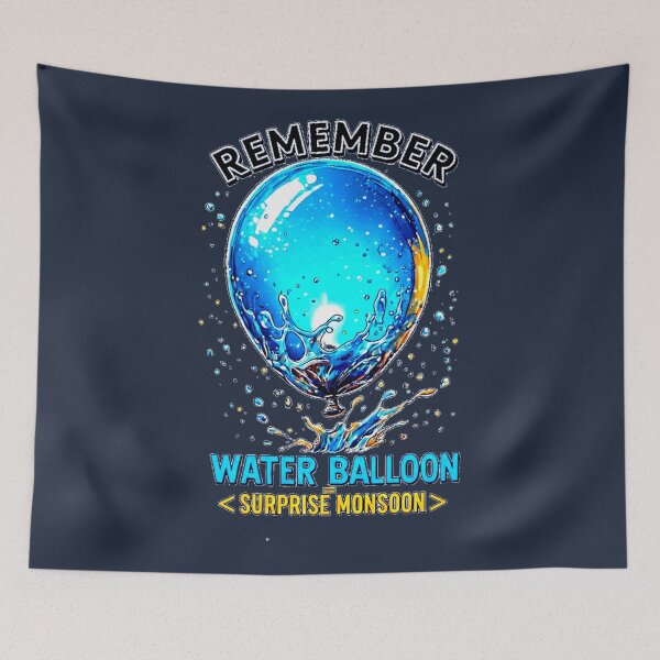 Item preview, REMEMBER THE GAME No. 2 - Water Balloon = surprise monsoon designed and sold by Shift-Bloom.