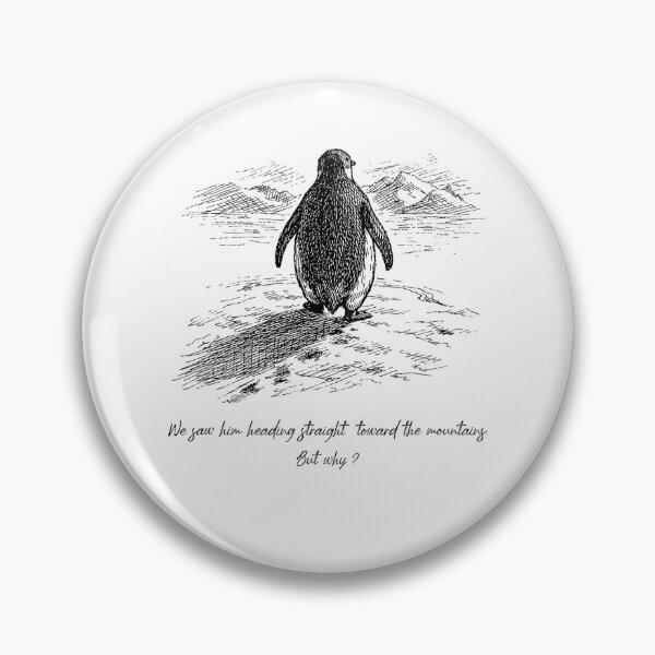 Item preview, Nihilist Penguin But Why Heading To Mountains designed and sold by Michasstuckey.