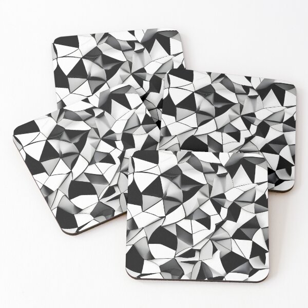 Item preview, Crystal Facet Echoes Pattern designed and sold by PrintBLAIDE.