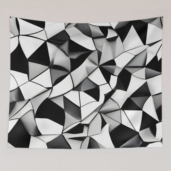 Item preview, Crystal Facet Echoes Pattern designed and sold by PrintBLAIDE.