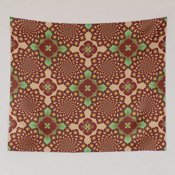 Item preview, Dense Bloom Mandala Flow designed and sold by OIL Pattern Design .