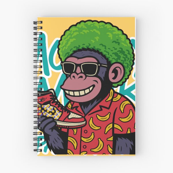 Item preview, MONKEY MARK – Sneaker Ape Mosaic Style AFLO designed and sold by DixTartare.