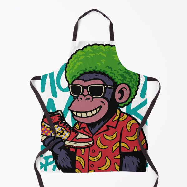 Item preview, MONKEY MARK – Sneaker Ape Mosaic Style AFLO designed and sold by DixTartare.