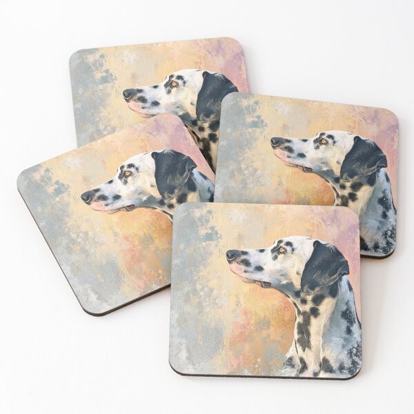 Item preview, Dalmatian Dog Side Profile Painterly Illustration designed and sold by LawleyKingdom.