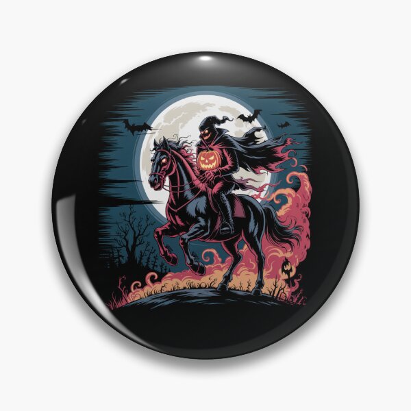 Item preview, Headless Horseman Halloween Night Ride designed and sold by flagylART.