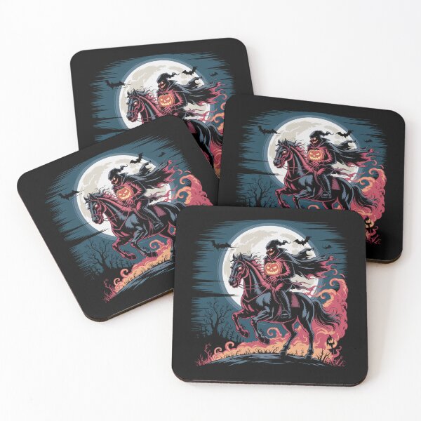 Item preview, Headless Horseman Halloween Night Ride designed and sold by flagylART.