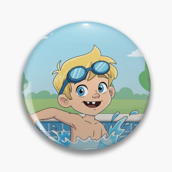 Item preview, Bouno’s Pool Day - Little Swimmer Having Fun designed and sold by BounoWorld.