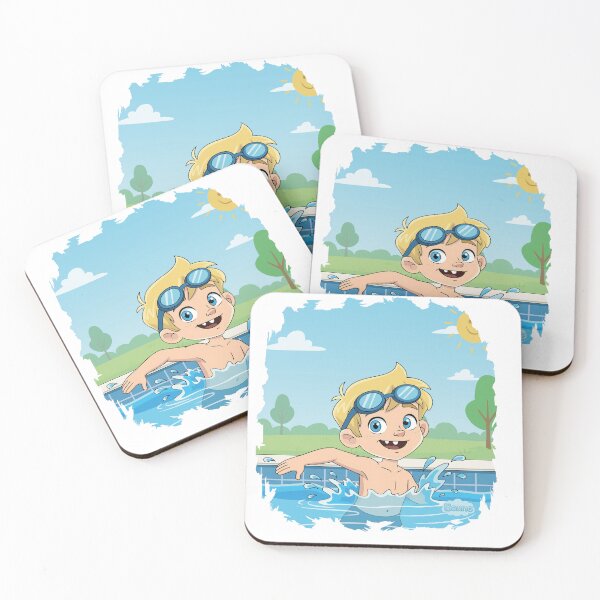 Item preview, Bouno’s Pool Day - Little Swimmer Having Fun designed and sold by BounoWorld.