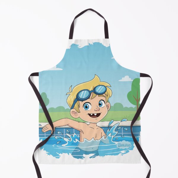 Item preview, Bouno’s Pool Day - Little Swimmer Having Fun designed and sold by BounoWorld.