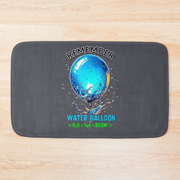 Item preview, REMEMBER THE GAME No. 2 - Water Balloon = H2O+fun+Boom designed and sold by Shift-Bloom.