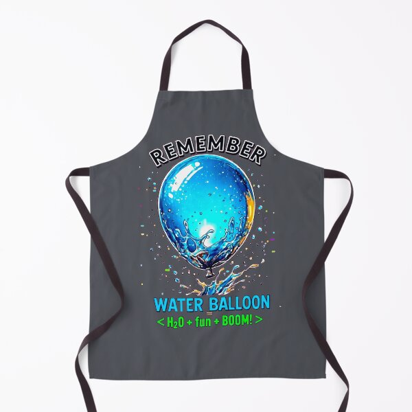 Item preview, REMEMBER THE GAME No. 2 - Water Balloon = H2O+fun+Boom designed and sold by Shift-Bloom.