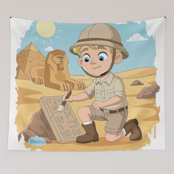Item preview, Bouno’s Ancient Egypt Adventure - Little Archaeologist at the Pyramids designed and sold by BounoWorld.