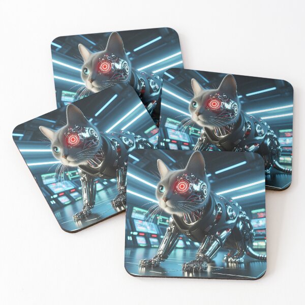 Item preview, Cyber Claw Bionic Robotic Cat designed and sold by CyberPawArt.