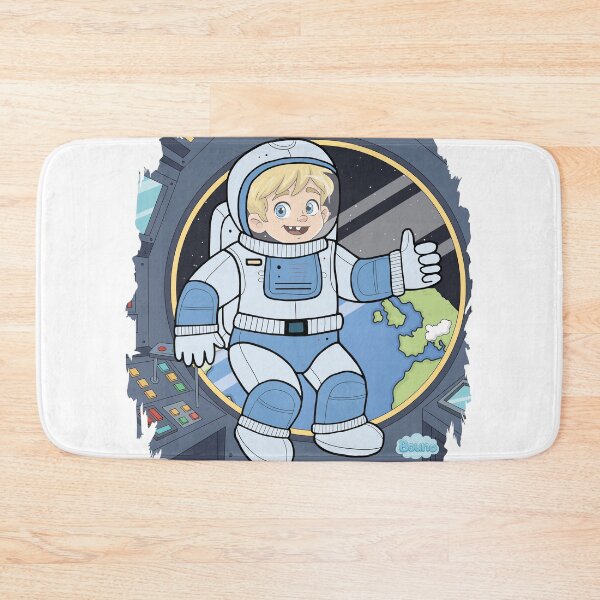 Item preview, Bouno’s Space Mission - Little Astronaut Piloting a Spaceship designed and sold by BounoWorld.