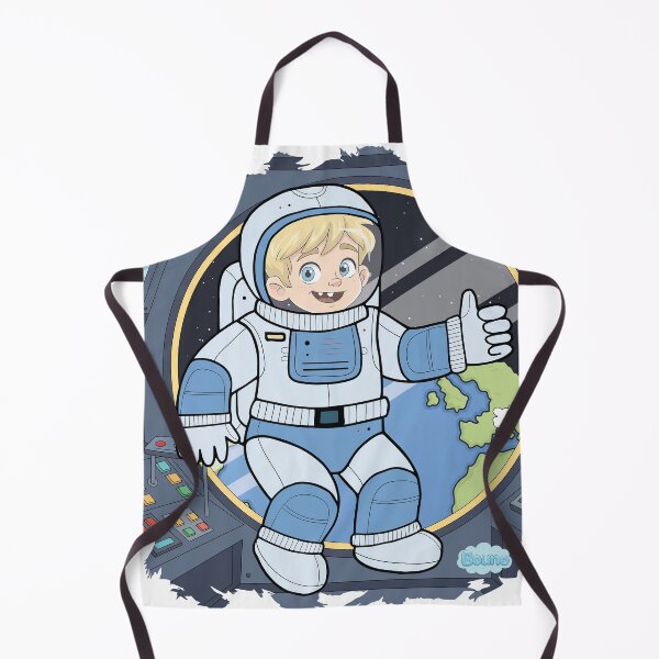 Item preview, Bouno’s Space Mission - Little Astronaut Piloting a Spaceship designed and sold by BounoWorld.
